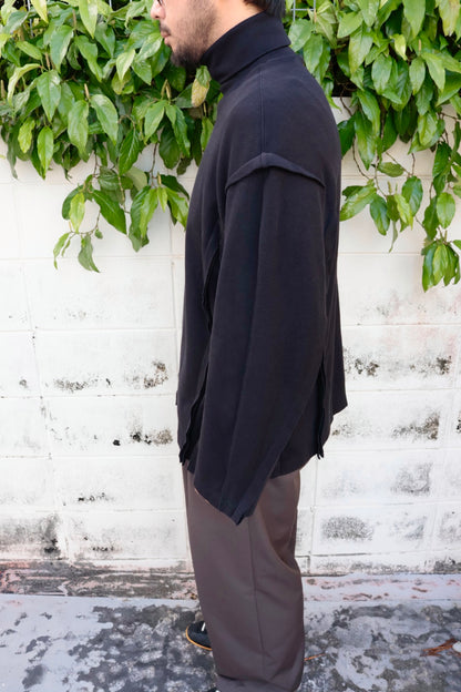 【i'm here:】"SLIT" JERSEY: / BLACK