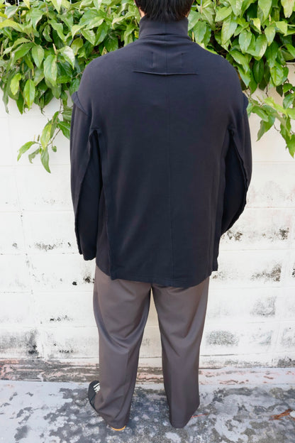 【i'm here:】"SLIT" JERSEY: / BLACK
