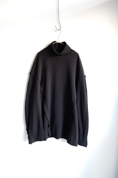 【i'm here:】"SLIT" JERSEY: / BLACK