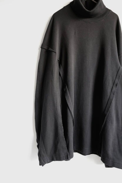 【i'm here:】"SLIT" JERSEY: / BLACK
