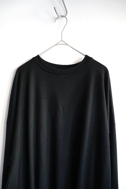 【barbell object】 wool bo top / black