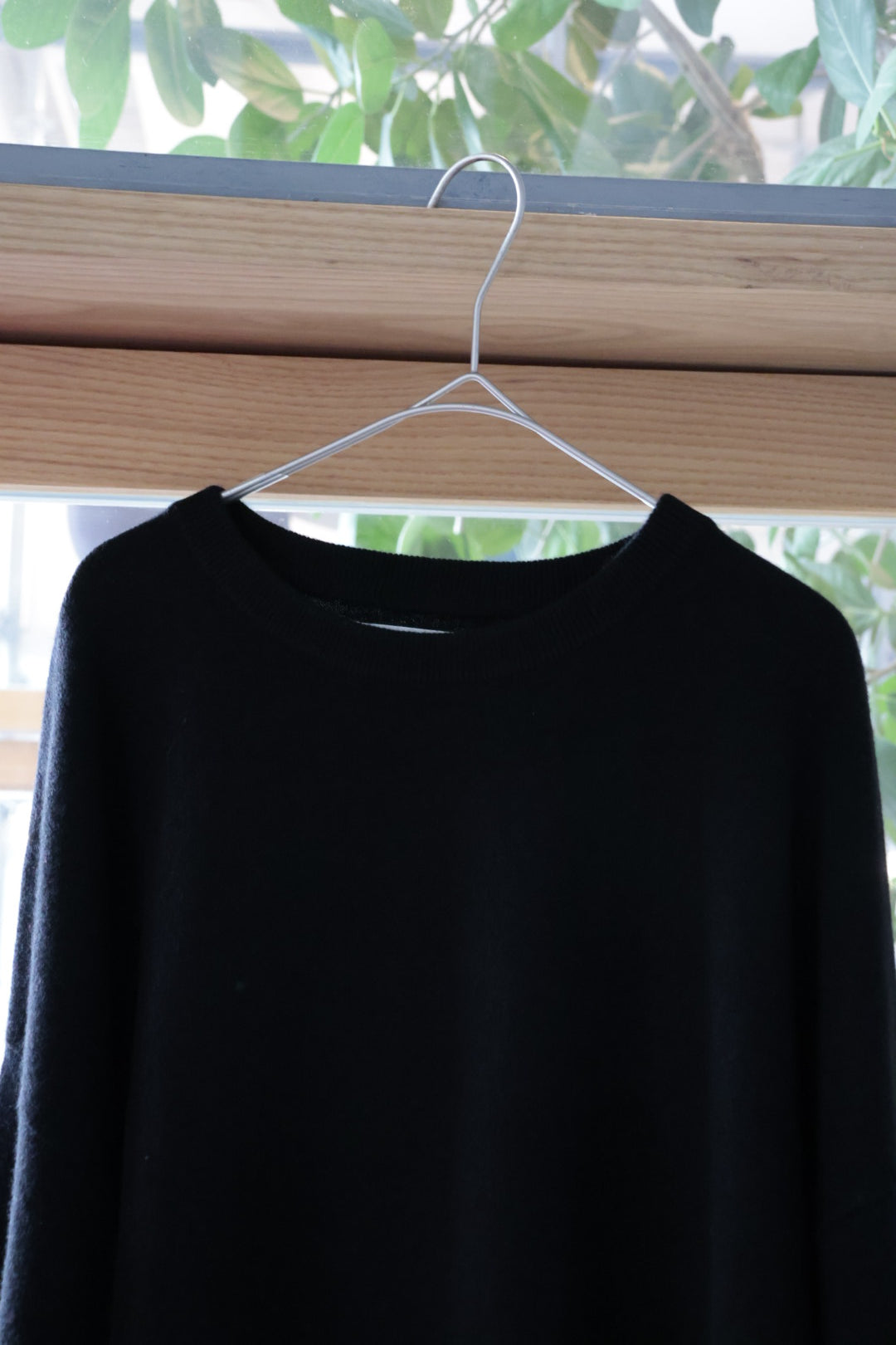 【barbell object】 ls knit / black