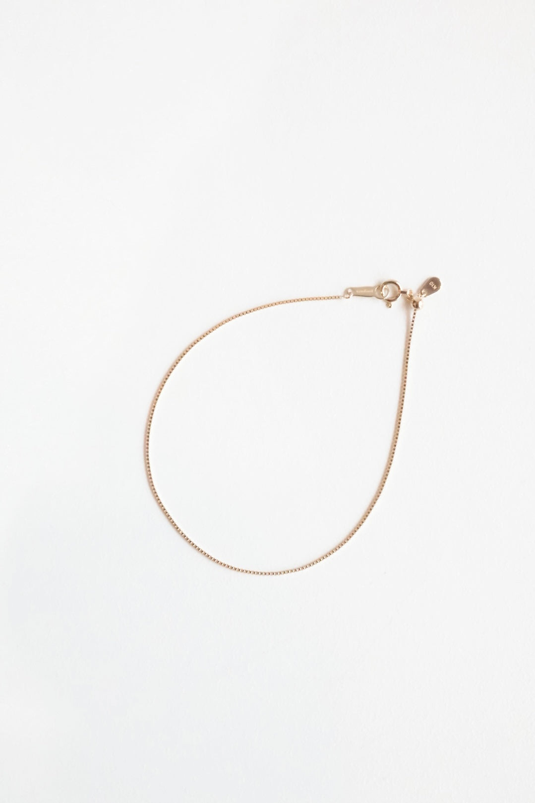 【Purpura by MATSUO Toshihiko】Venetian chain bracelet 10K 1.0