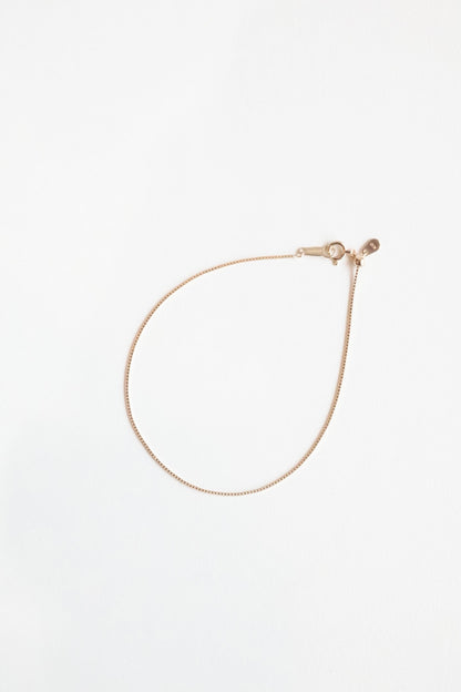 【Purpura by MATSUO Toshihiko】Venetian chain bracelet 10K 1.0