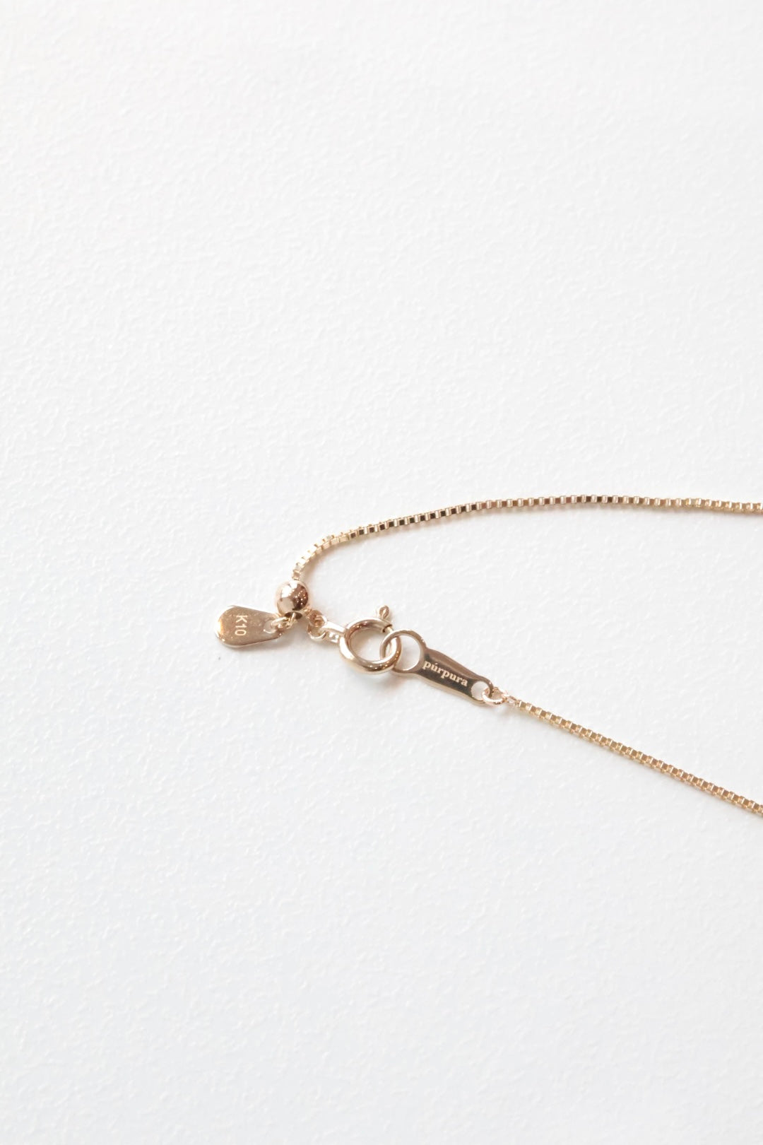 【Purpura by MATSUO Toshihiko】Venetian chain bracelet 10K 1.0