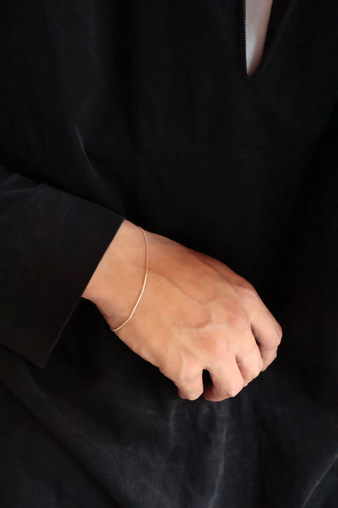 【Purpura by MATSUO Toshihiko】Venetian chain bracelet 10K 1.0