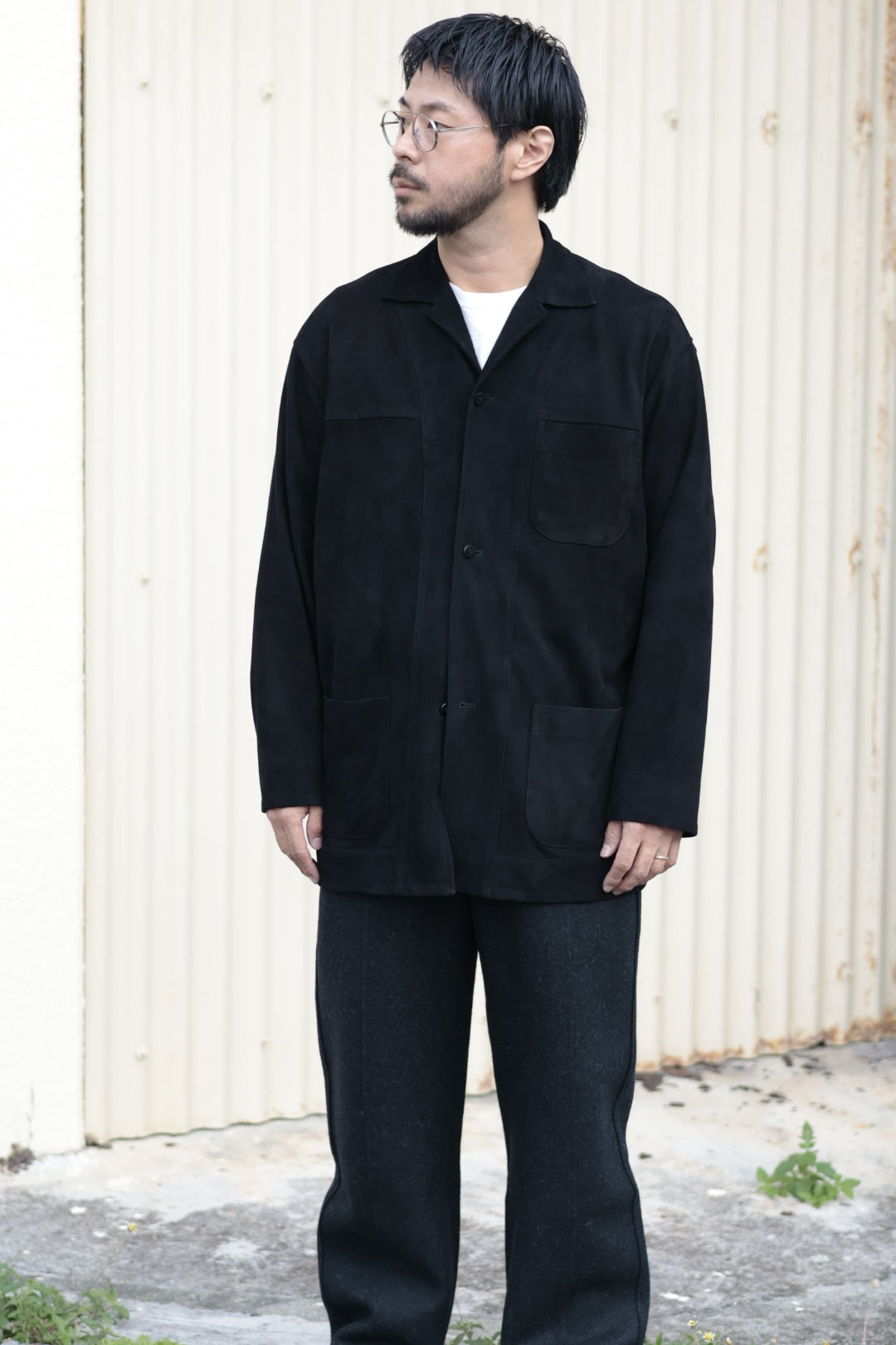 Last One【Cale】SHEEP SUEDE JACKET