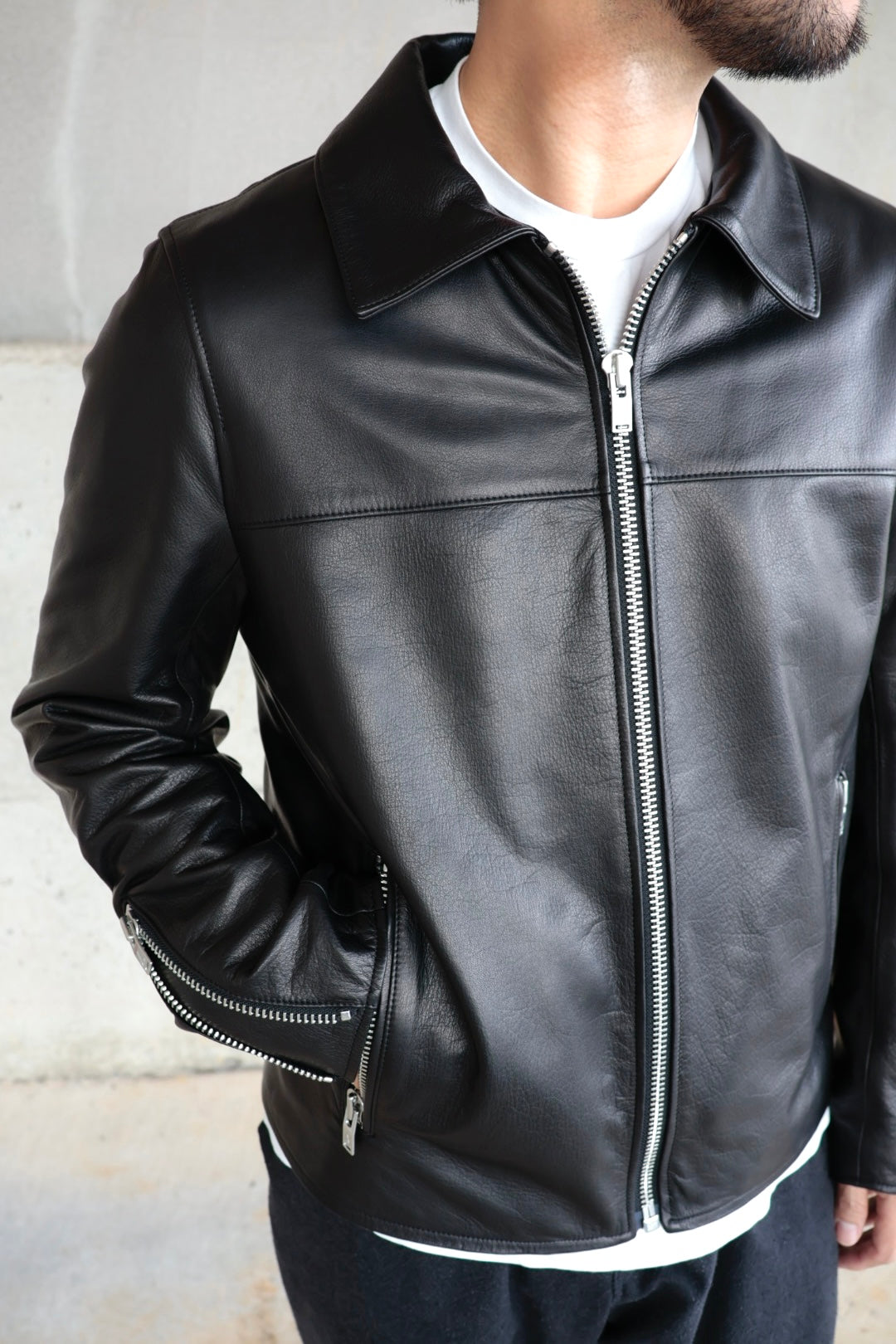 26SS【A LEATHER】ROADSTER JACKET