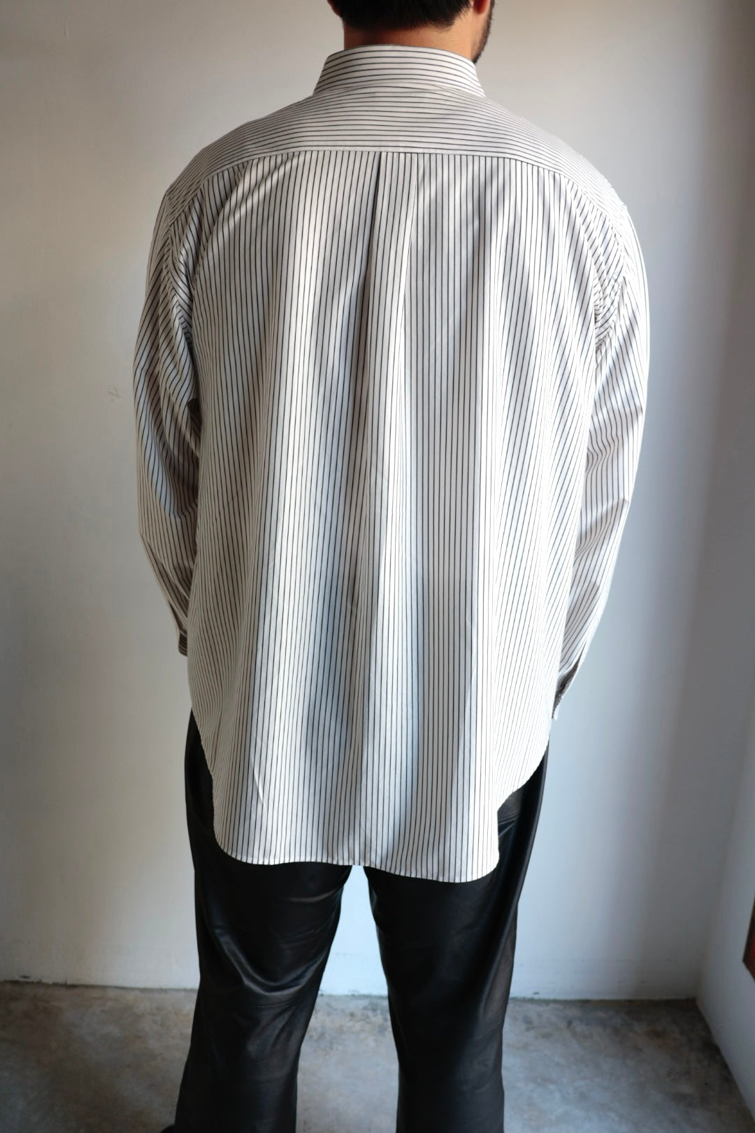 26SS【KANEMASA PHIL.】46G Stripe Atmosphere L/S Shirt