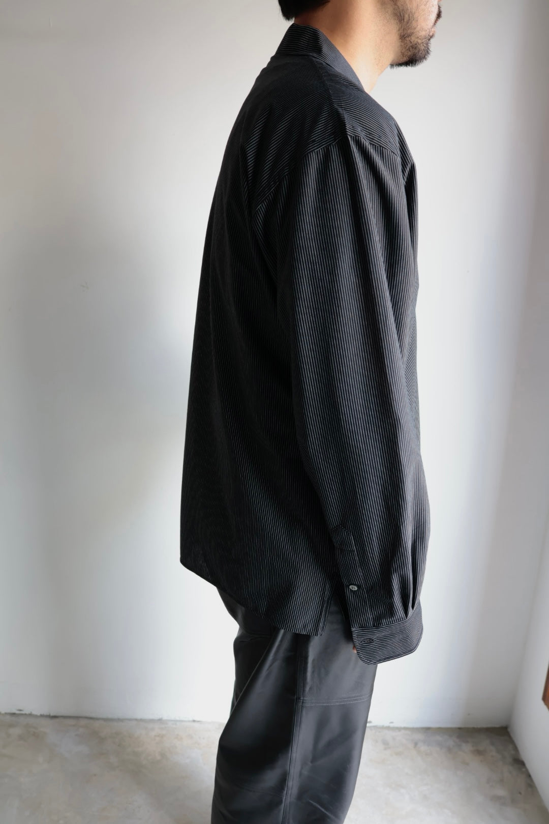 26SS【KANEMASA PHIL.】46G Stripe Delta Shirt