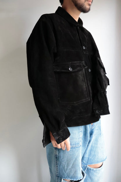 26SS【A LEATHER】TRUCKER JACKET