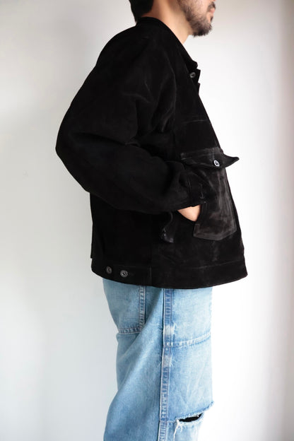 26SS【A LEATHER】TRUCKER JACKET