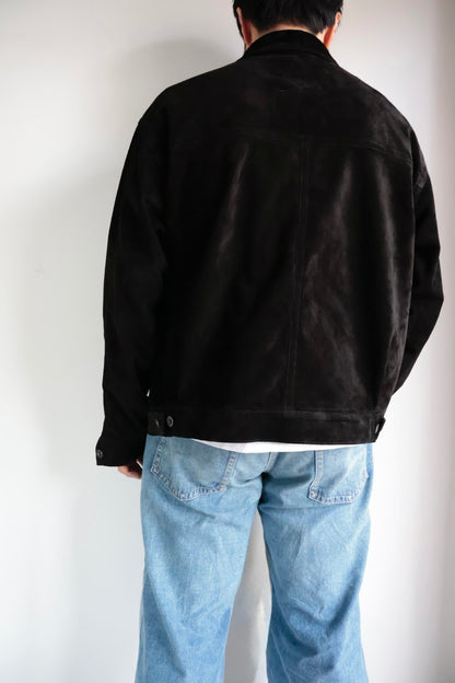 26SS【A LEATHER】TRUCKER JACKET