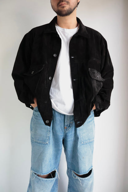 26SS【A LEATHER】TRUCKER JACKET