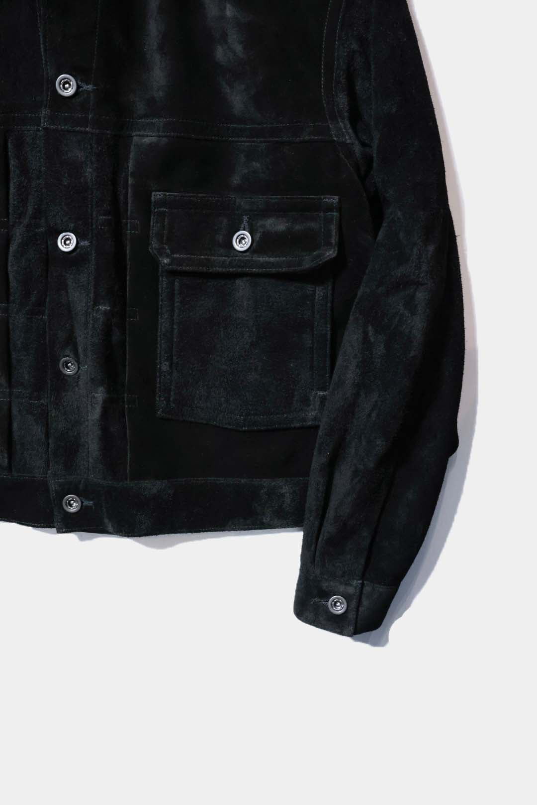 26SS【A LEATHER】TRUCKER JACKET