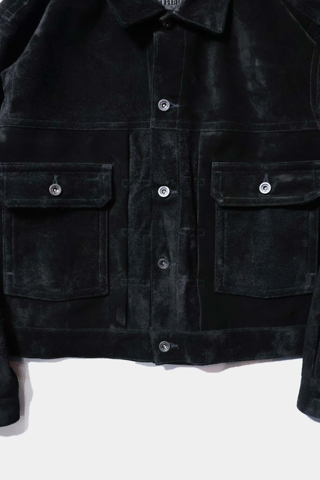 26SS【A LEATHER】TRUCKER JACKET