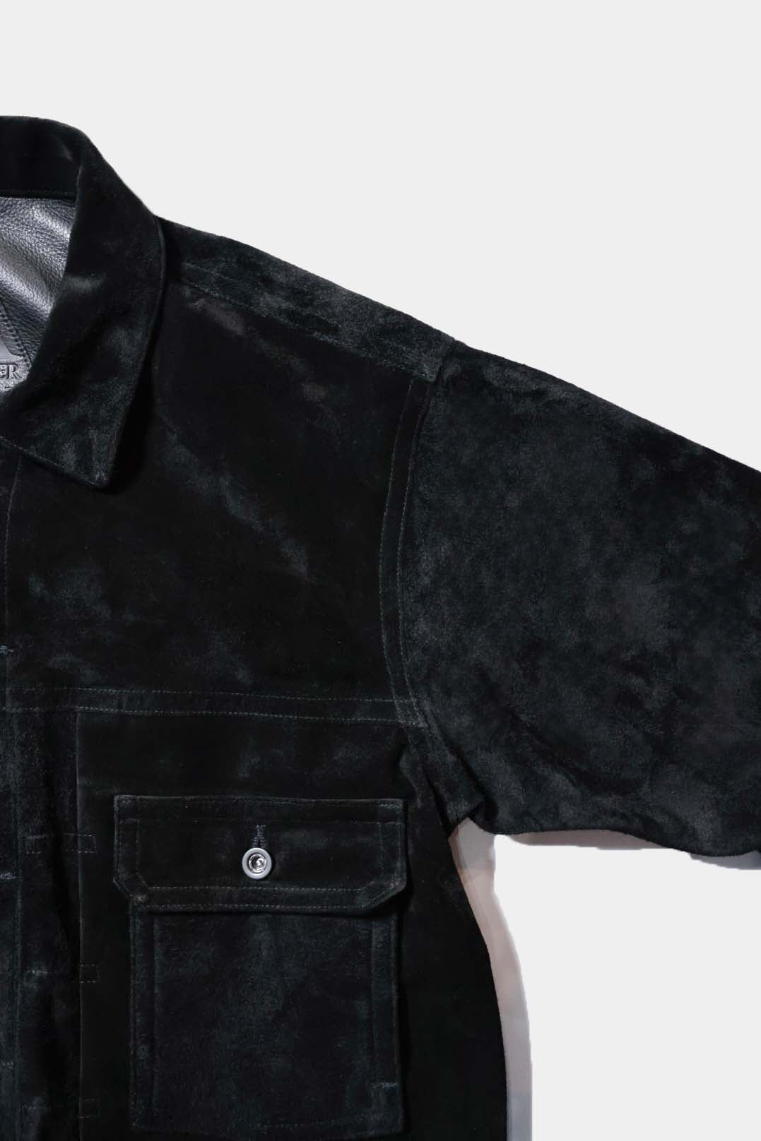 26SS【A LEATHER】TRUCKER JACKET
