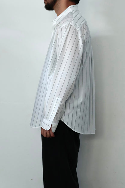 26SS【KANEMASA PHIL.】46G Stripe Atmosphere L/S Shirt