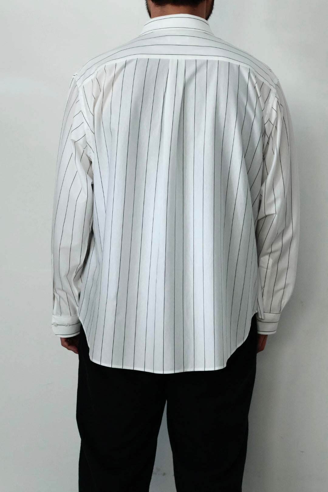 26SS【KANEMASA PHIL.】46G Stripe Atmosphere L/S Shirt