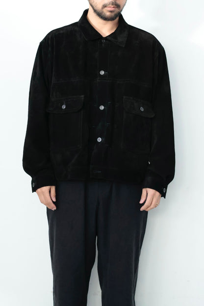 26SS【A LEATHER】TRUCKER JACKET (Last1)