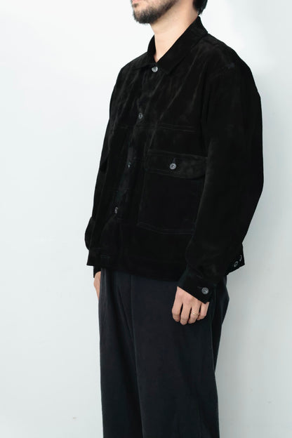 26SS【A LEATHER】TRUCKER JACKET (Last1)
