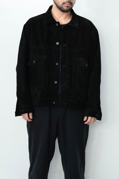26SS【A LEATHER】TRUCKER JACKET (Last1)