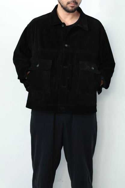 26SS【A LEATHER】TRUCKER JACKET (Last1)