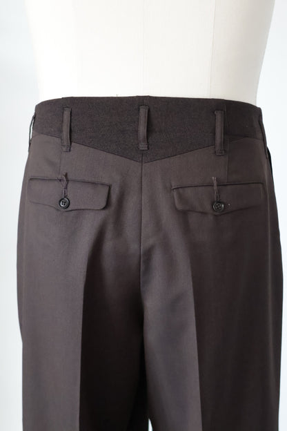 26SS【i'm here:】UN(I)FORM:"ONE"TUCK PANTS