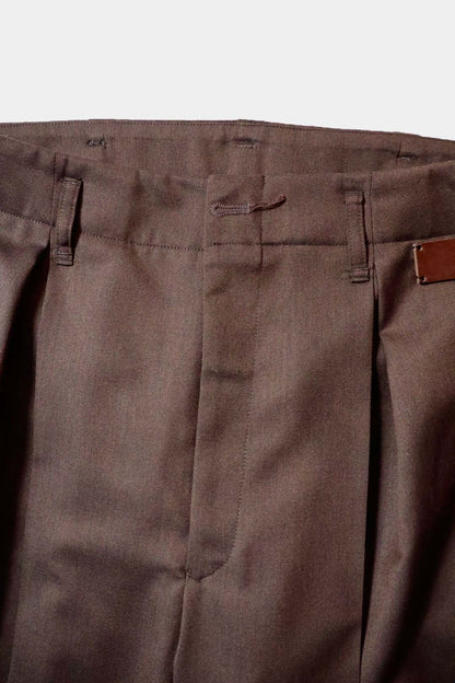 26SS【i'm here:】UN(I)FORM:"ONE"TUCK PANTS