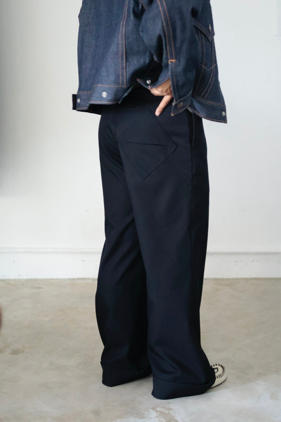 26SS【KOOKY ZOO】JUVENILE IMITATE TROUSERS