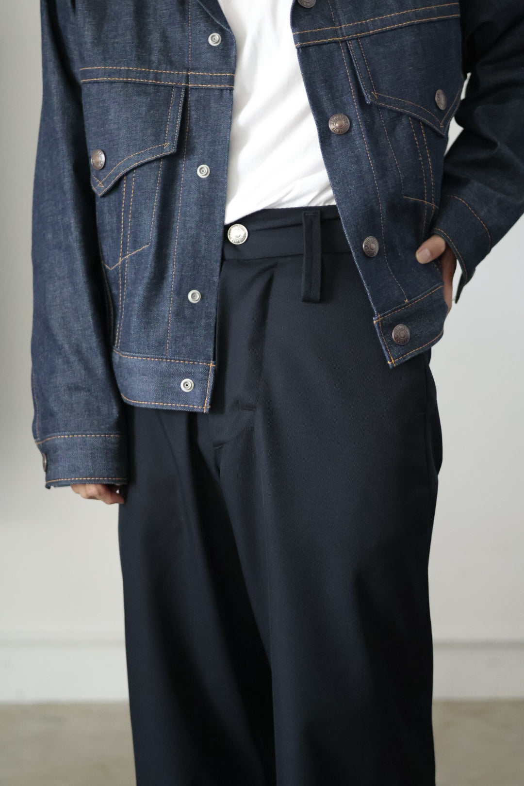 26SS【KOOKY ZOO】JUVENILE IMITATE TROUSERS