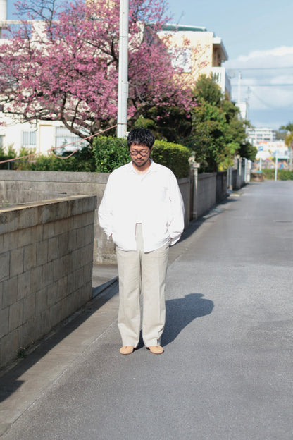 26SS【Cale】Nidom Chino Two Tuck Trousers