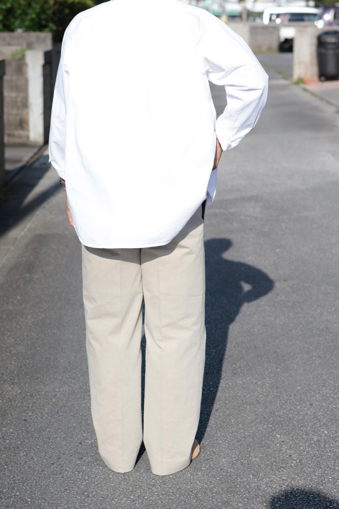 26SS【Cale】Nidom Chino Two Tuck Trousers