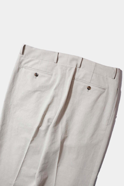 26SS【Cale】Nidom Chino Two Tuck Trousers