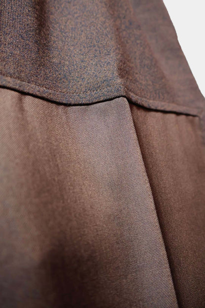 26SS [i'm here:] UN(I)FORM JERSEY: DOCKING PANTS / BROWN