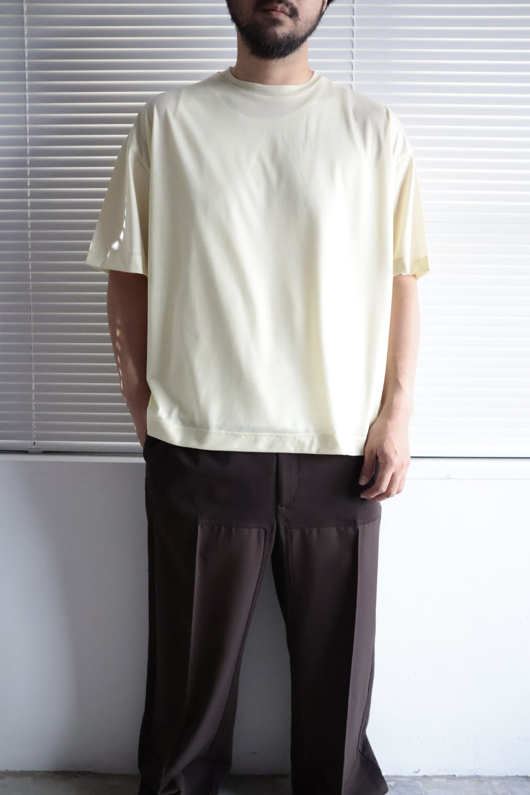 26SS【KANEMASA PHIL.】36G WOOL S/S TEE