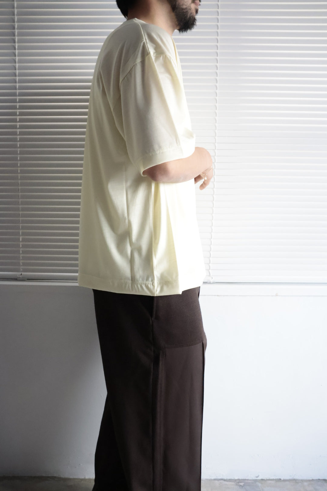 26SS【KANEMASA PHIL.】36G WOOL S/S TEE