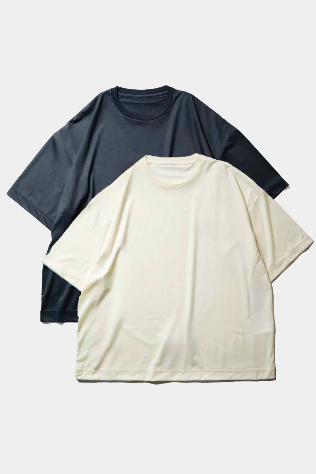 KANEMASA PHIL.】36G WOOL S/S TEE – Mo