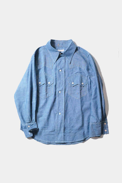 26SS【KOOKY ZOO 】JUVENILE DENIM WESTERN SHIRT TYPE3