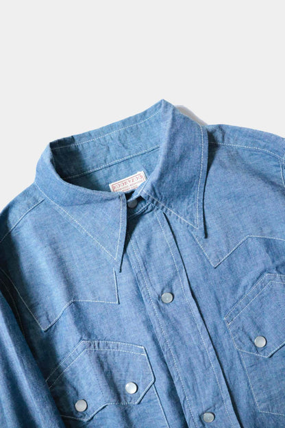 26SS【KOOKY ZOO 】JUVENILE DENIM WESTERN SHIRT TYPE3