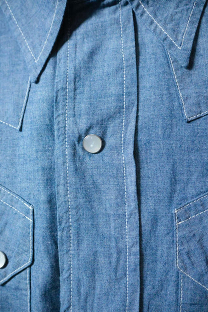 26SS【KOOKY ZOO 】JUVENILE DENIM WESTERN SHIRT TYPE3