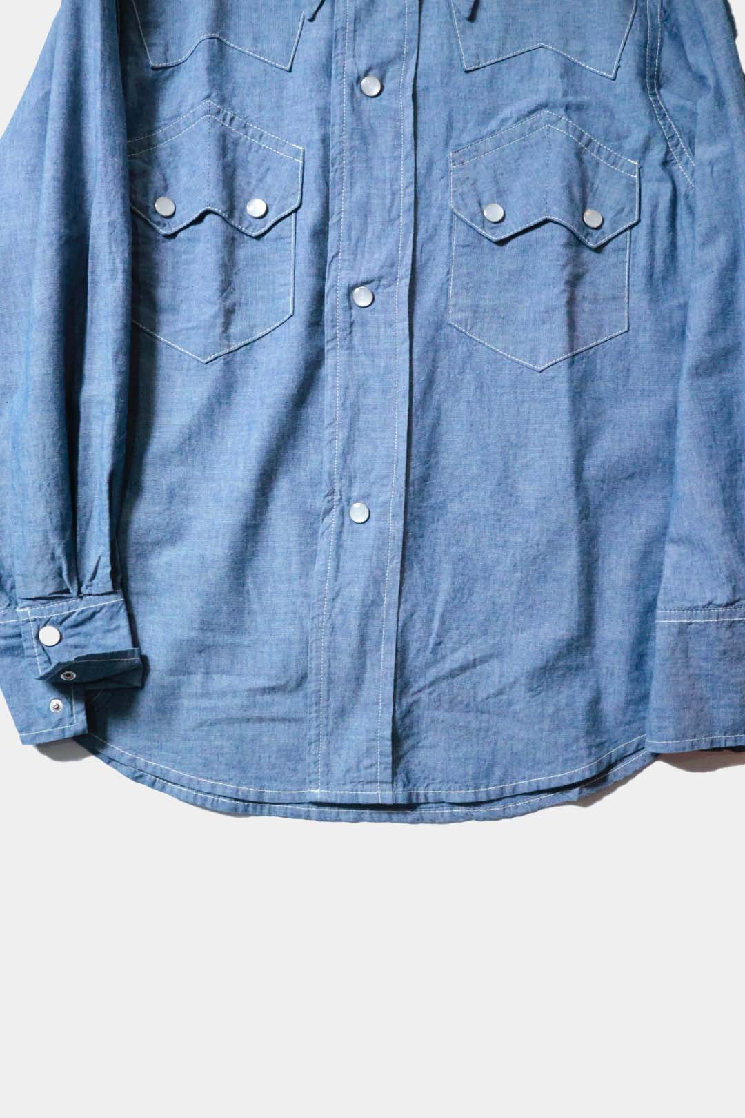 26SS【KOOKY ZOO 】JUVENILE DENIM WESTERN SHIRT TYPE3