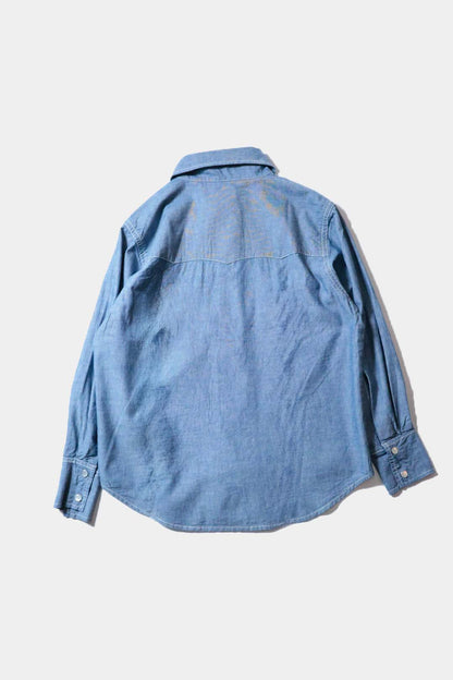 26SS【KOOKY ZOO 】JUVENILE DENIM WESTERN SHIRT TYPE3