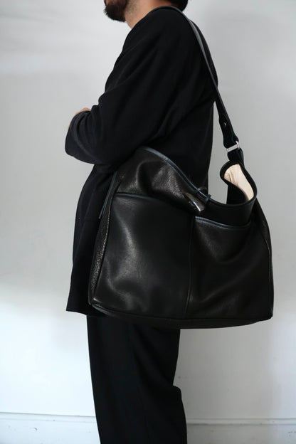 26SS【Post Production】2POCKETS TOTE BAG  BUFFALO LEATHER