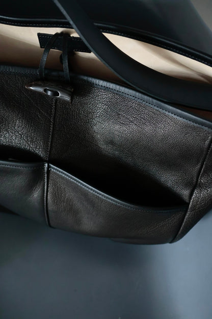 26SS【Post Production】2POCKETS TOTE BAG  BUFFALO LEATHER