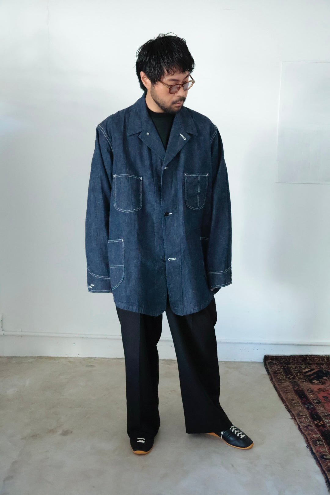 26SS【KOOKY ZOO 】JUVENILE DENIM WESTERN SHIRT TYPE3