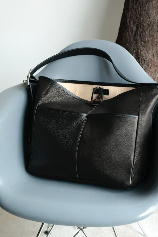 26SS【Post Production】2POCKETS TOTE BAG  BUFFALO LEATHER