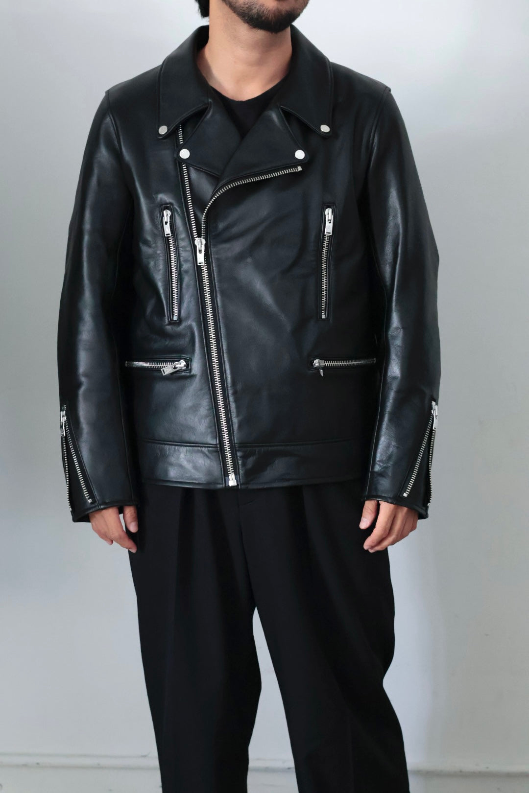26SS【A LEATHER】MOTO JACKET