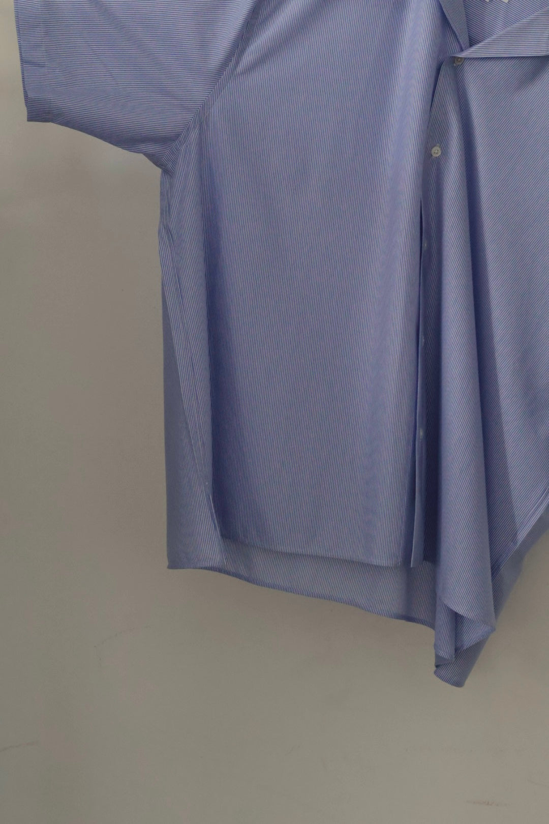 26SS【KANEMASA PHIL.】46G Stripe Ether Shirt / BLUE