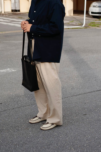 26SS【Urig】PIN CHECK SCHADEN 3TUCK PANTS NL